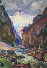 1989_CarpathianMntns_ Watercolor_46cm x 60cm