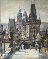 1991_PragueBridge_Oil_50cm x 60cm